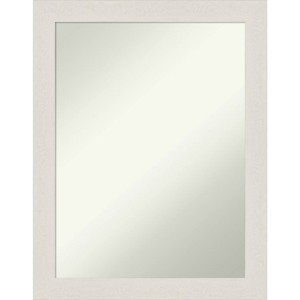 22" x 28" Rustic Plank Narrow Wall Mirror for Bathroom - Amanti Art: Includes Mounting Hardware - 1 of 4