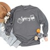 Simply Sage Market S.W.Smiley Spicy Pumpkin Spice Garment Dyed Long Sleeve - 3 of 4