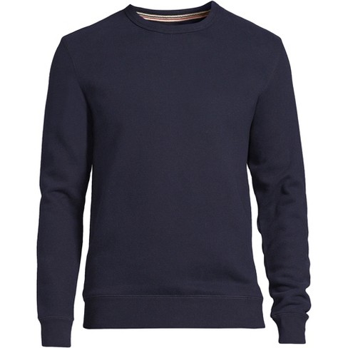 Lands' End Men's Long Sleeve Serious Sweats Crewneck Sweatshirt