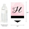 Big Dot of Happiness Paris, Ooh La La - Birthday Party Bunting Banner - Pink Party Decorations - Happy Birthday - 3 of 4
