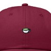 Dalix Lil Matcha Embroidered Cotton Summer Outdoor Baseball Cap Dad Hat Womens - 2 of 4