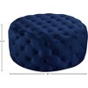 Meridian Furniture,Addison Velvet Ottoman/Bench - 3 of 4