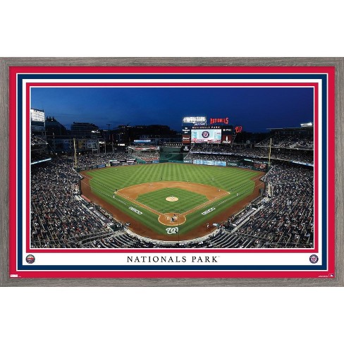 Nationals Park Baseball Stadium Print, Washington Nationals Baseball