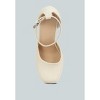 Cosette Diamanate Embellished Ankle Strap High Block Heel Women Sandals - 4 of 4