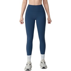 Anna-Kaci Active Women's Contoured Seam Activewear Leggings with Stretch Fit and Full Length - 1 of 4