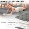 Nasitip Futon Mattress, Japanese Floor Mattress Floor Mat, Foldable Tatami Mattress Roll Up Floor Bed Mattress for House Guest Camping Dorm - 4 of 4