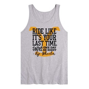 Men's - Yellowstone - Ride Like It's Your Last TI'me Graphic Tank Top - 1 of 3
