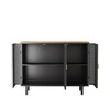 Sideboard Buffet Cabinet Modern Storage Cabinet With Hollow Out Doors Accent Cabinet For Dinning Room Living Room Bedroom Hallway - 4 of 4