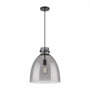 Newton Bell - 1 Light Pendant In Industrial Style-16 Inches Tall and 14 Inches Wide - 1 of 1