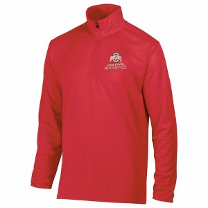 NCAA Ohio State Buckeyes Men's 1/4 Zip Pullover - 1 of 3