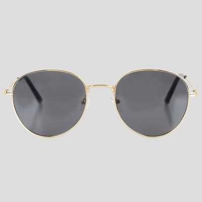Anna-Kaci Elegant Gold - Rimmed Round Women's Polarized Sunglasses UV400 Protection