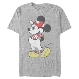 Mens Mickey & Friends Baseball Season T Shirt - 1 of 3