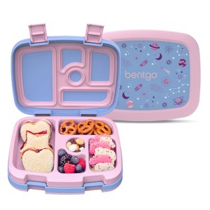 Bentgo Kids' Prints Leak-Proof, 5-Compartment Bento-Style Lunch