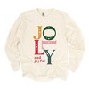 Simply Sage Market Women's Jolly and Joyful Long Sleeve Garment Dyed Tee - 2 of 4