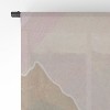 Sewzinski Pastel Mountains Single Panel Sheer Window Curtain - Society6 - 4 of 4