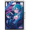 Trends International Hatsune Miku - Game Night Framed Wall Poster Prints - 3 of 4