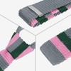 INSPIRE CHIC Men's Knitted Striped Skinny Neckties - 3 of 4