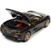 2020 Chevrolet Corvette Zeus Bronze Metallic "Sports Cars" Limited Edition 1/64 Diecast Model Car by Auto World - 3 of 3
