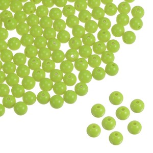 Unique Bargains Loose Craft DIY Earring Necklace Making Acrylic Round Beads 1700 Pcs - 1 of 4