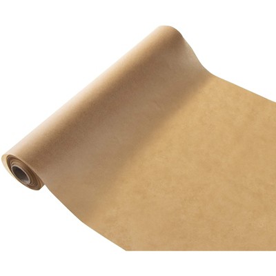 Juvale 205 Sq Ft Unbleached Parchment Paper Sheets Roll for Baking, Oven Pan Liner, Brown