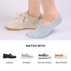 SERISIMPLE Women No Show Thin Womens Viscose Bamboo Socks Low Cut Invisible Non Slip with Grips Socks 6 Pairs - 4 of 4