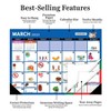 TF Publishing 2025 Desk Pad Calendar 12"x17" Every Day's A Holiday - 3 of 4