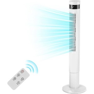 ZAFRO Tower Fan With Remote, Cooling Fans That Blow Cold Air for Home, 85¡ã Oscillating Bladeless Tower Fan with 24ft/s Velocity, 3 Modes - 1 of 4