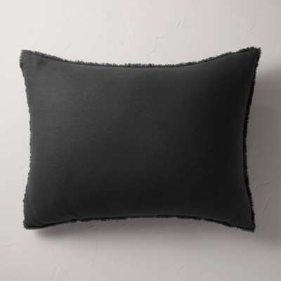 Black As Vegas Nighttime Skyline Rectangular Lumbar Pillow HomeRoots Color: Cream