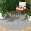 Terrace TER804 Power Loomed UV Resistant Stain Resistant Non-Shedding Indoor/Outdoor Rugs - Safavieh - 2 of 4