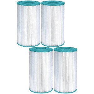 Hurricane 4 Pack HF4335-01 Advanced Spa Filter Cartridge for PRB35-IN, Unicel C-4335, Filbur FC2385, Dynamic Series IV DFM, DFML, Waterway 35 in-Line - 1 of 4
