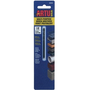 ARTU 1/8 in. X 2-5/8 in. L Tungsten Carbide Tipped Drill Bit Straight Shank 1 pc - 1 of 3
