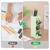 Unique Bargains PVC Space Saving 5 Slots Design Marker Organizers 3.6" x 8.1" 2 Pcs - 4 of 4