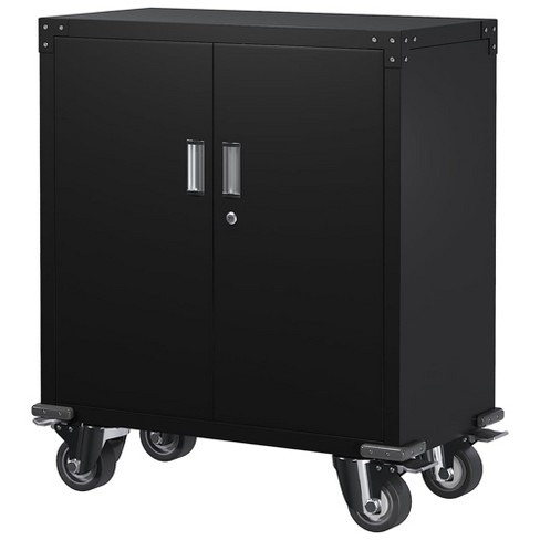 Steel lockable on sale storage cabinet