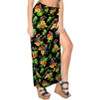 LA LEELA Women's Beachwear Summer Beach Bikini Wraps Sarong Swimwear Swim Cover Up Wrap Skirt Swimsuit Pareo Coverups for Women One Size Black,Floral - 3 of 4