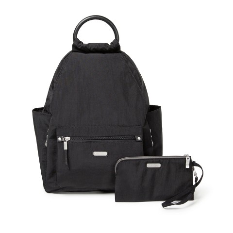 Baggallini All Day Backpack with RFID Wristlet - Black