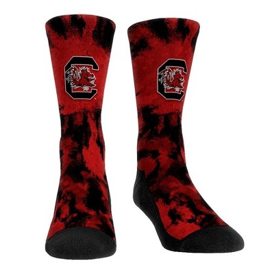 NCAA South Carolina Gamecocks Paint Crew Socks - L/XL