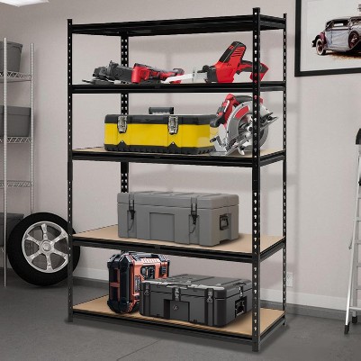 black matte 48x18x72.05in