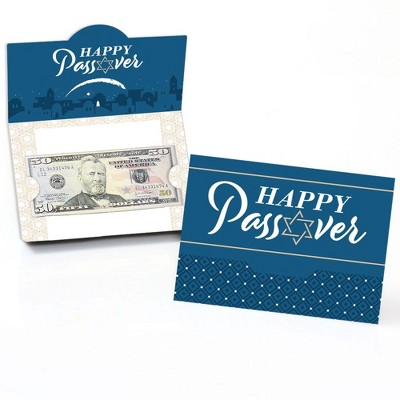 Big Dot of Happiness Happy Passover - Pesach Party Money and Gift Card Holders - Set of 8