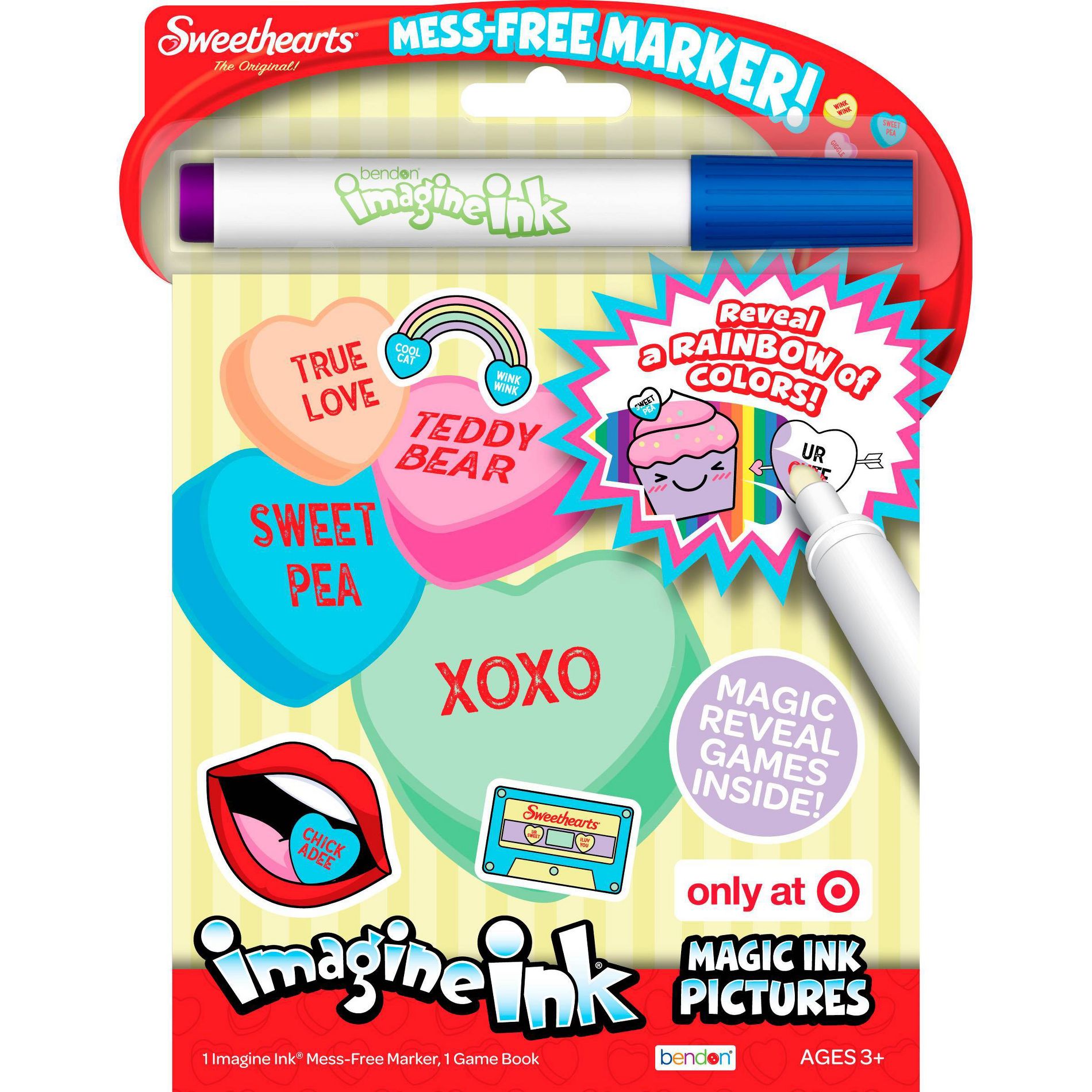 Sweethearts Valentine's Day Imagine Ink Book