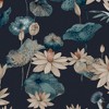 Teien Navy Blue Birds Tropical Paste the Wall Wallpaper - 4 of 4