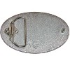 CTM Blank Oval Belt Buckle - 4 of 4