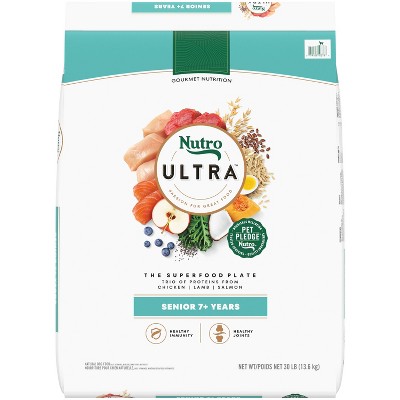 Nutro Ultra Trio of Protiens Vegetable, Lamb, Chicken and Salmon Flavor Dry Dog Food - 30lbs