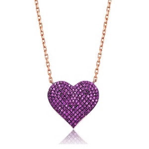 Guili Enchanted Teens Heart Necklace - Charming Heart Design with Modern Elegance, Perfect for Teens Seeking a Stylish and Timeless Accessory - 1 of 3