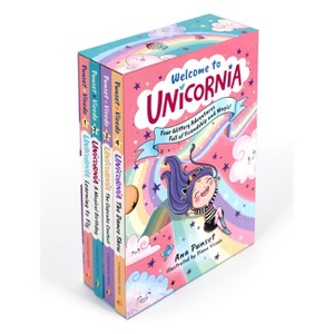Welcome to Unicornia: Four Glittery Adventures Full of Friendship and Magic! - by  Ana Punset (Mixed Media Product) - 1 of 1