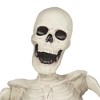 BOO BOX 35"  Groundbreaking Skeleton, White  - Exterior Halloween Decorations for Yard - 3 of 4
