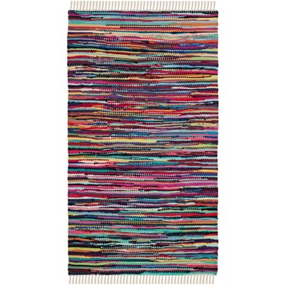 Rag Area Rug RAR128 Hand Woven Area Rug  - Safavieh