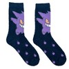 Pokémon 3pk Micro Popo Fuzzy Crew Socks - Gengar, Snorlax, Pikachu - 4 of 4