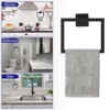 Unique Bargains Bathroom Stainless Steel Wall Mounted Towel Toilet Paper Holder and Hook Kits - 4 of 4