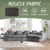 TiramisuBest Boucle Sofa 3 Seater for Living Room Oversized Comfy Sofa for Apartment - 4 of 4