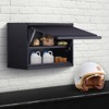 VEVOR Metal Storage Cabinet, 120lbs Load Capacity per Shelf, 20'' Tall Wall-Mounted Powder-Coating Steel Garage Cabinet with Adjustable Shelf - 2 of 4